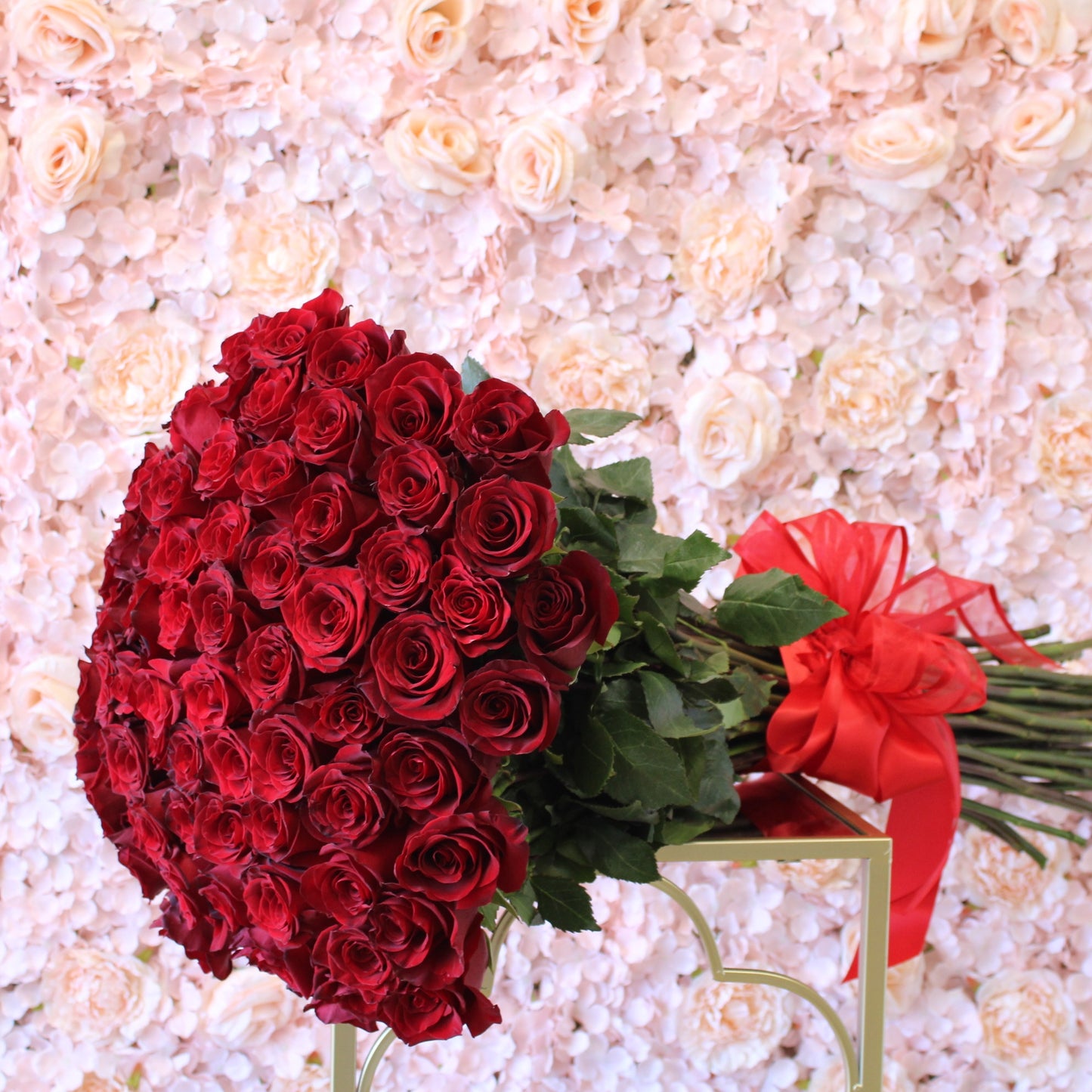 50 RED ROSES
